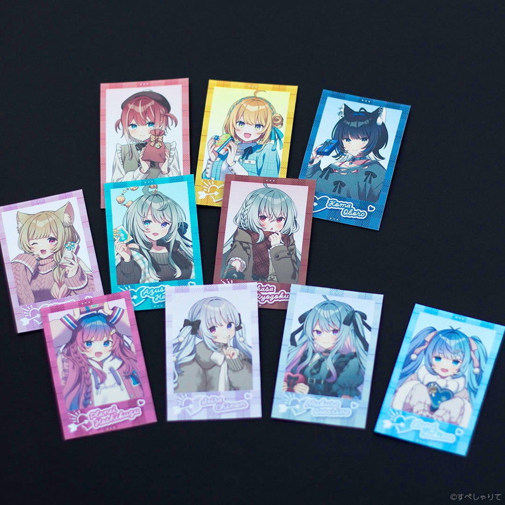 ランダムチェキ風カード