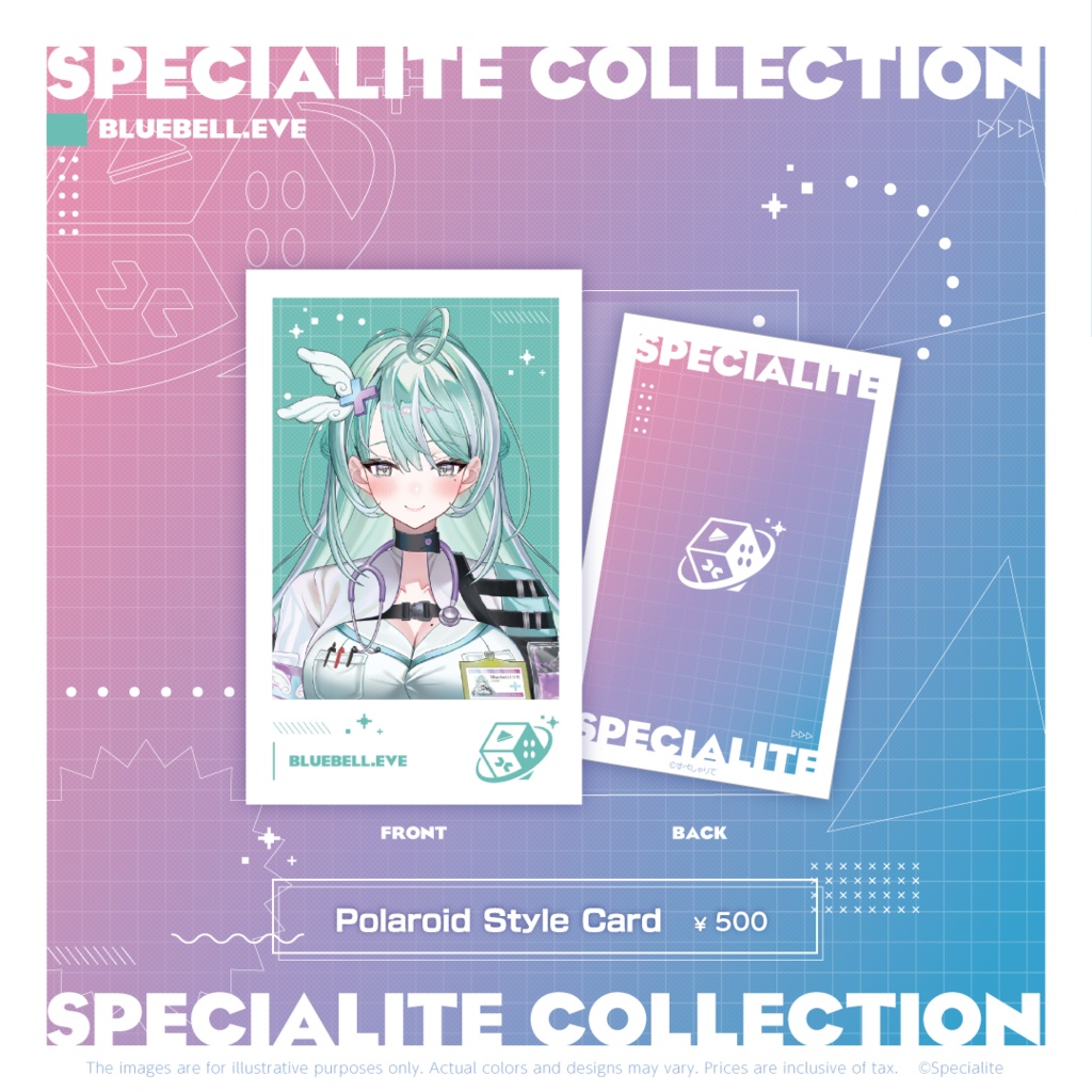 "Specialite Collection" Polaroid Style Card