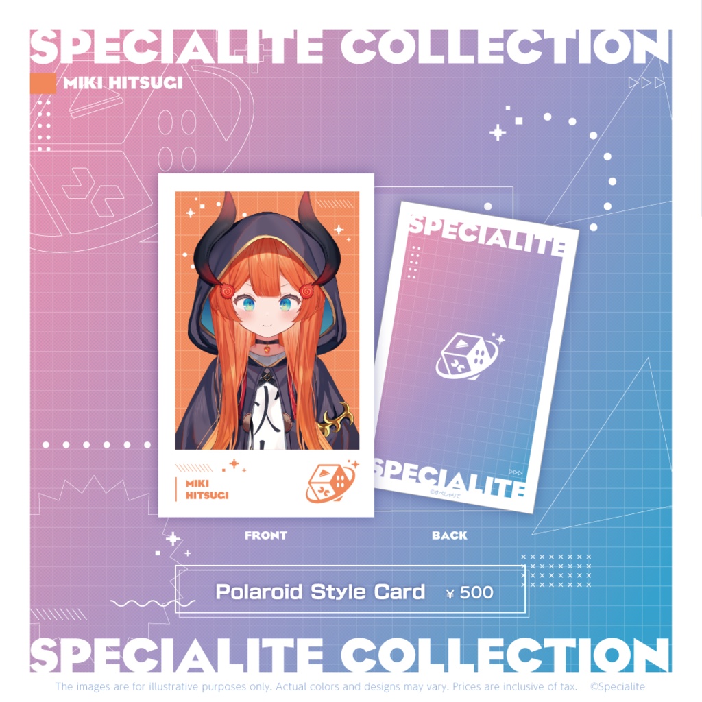 "Specialite Collection" Polaroid Style Card