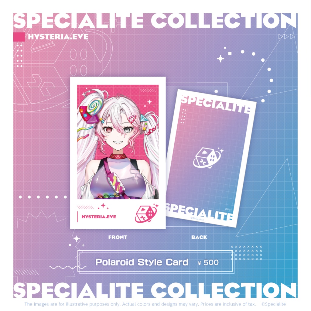 "Specialite Collection" Polaroid Style Card