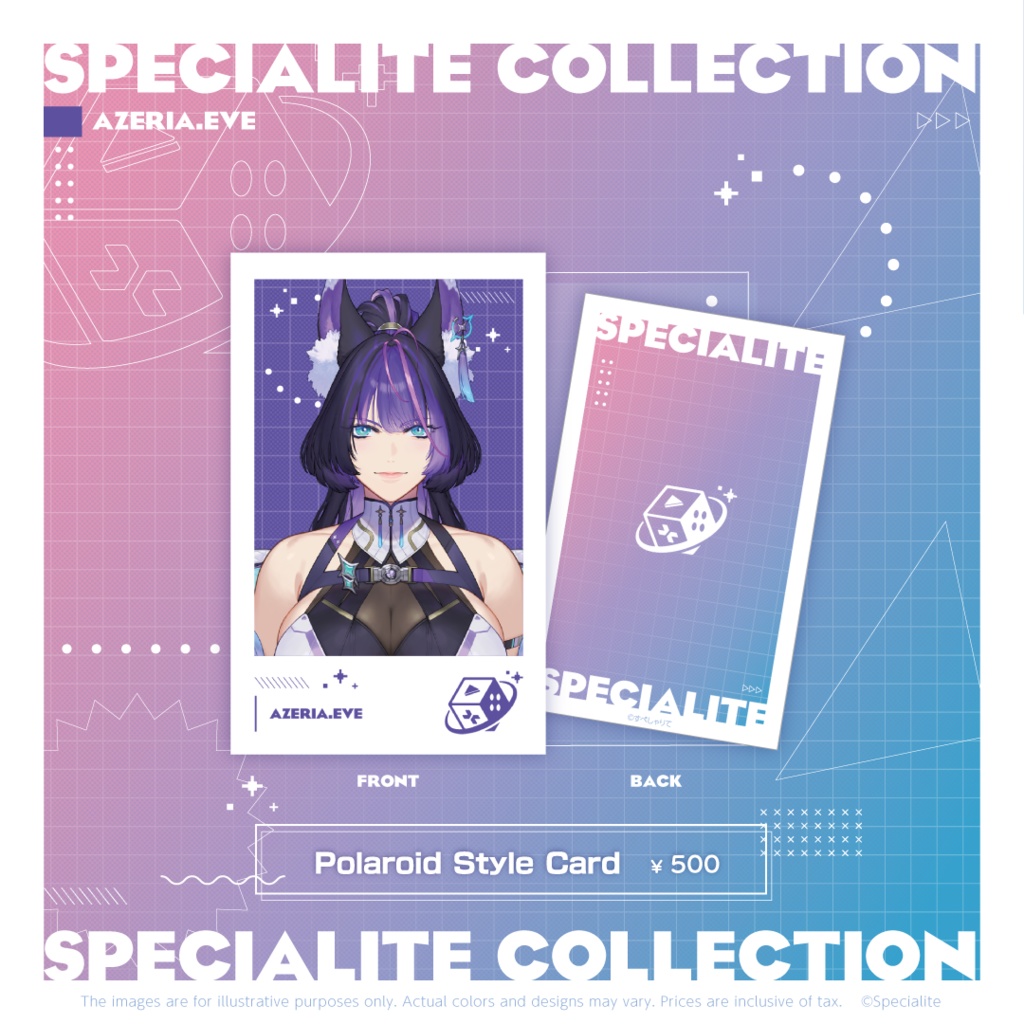 "Specialite Collection" Polaroid Style Card