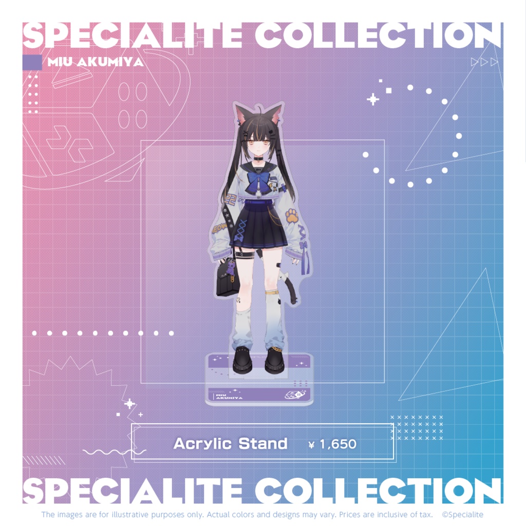 "Specialite Collection" Acrylic Stand