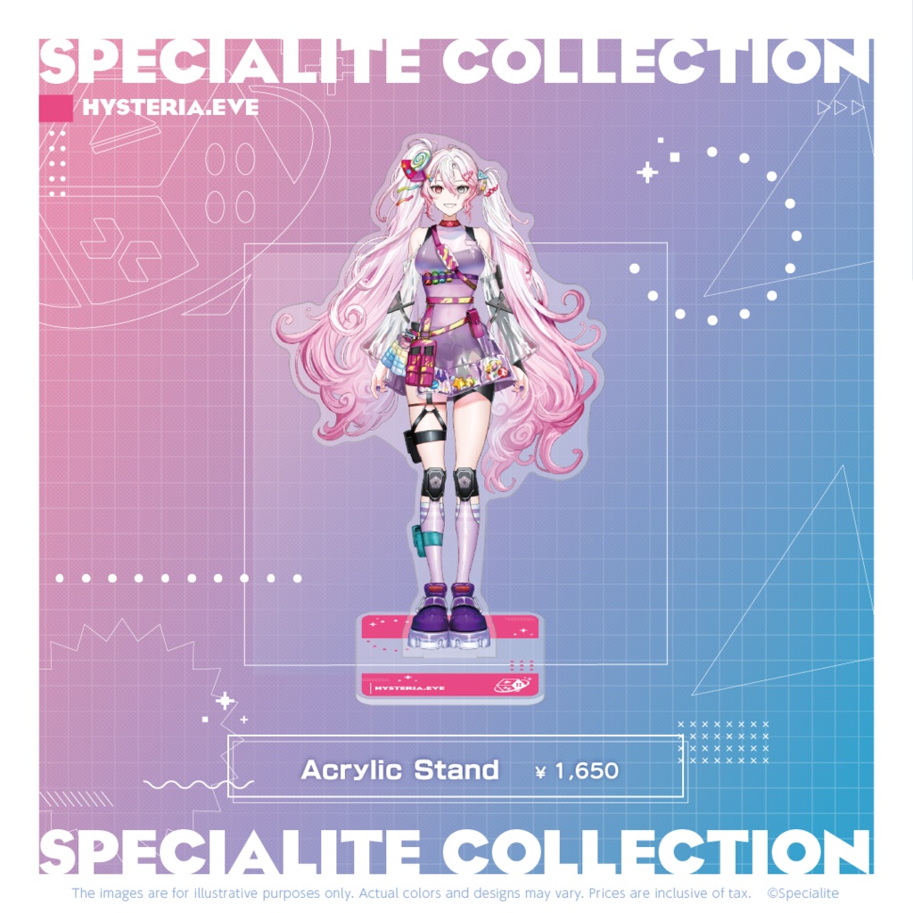 "Specialite Collection" Acrylic Stand