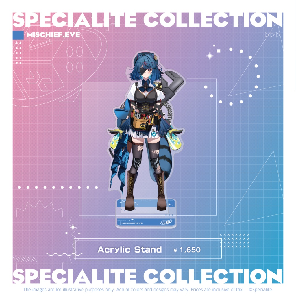 "Specialite Collection" Acrylic Stand