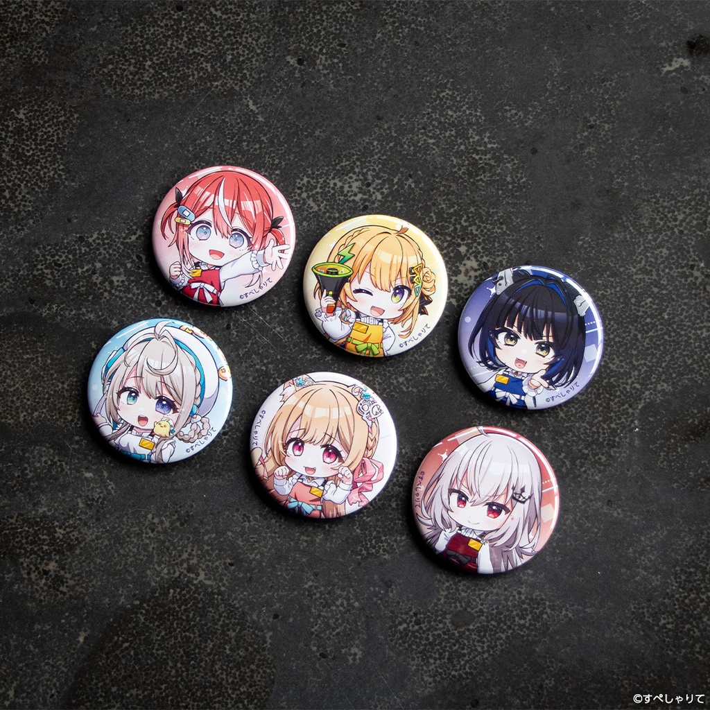 【受注販売】すぺしゃりて×SHIBUYA TSUTAYA ランダム缶バッジ