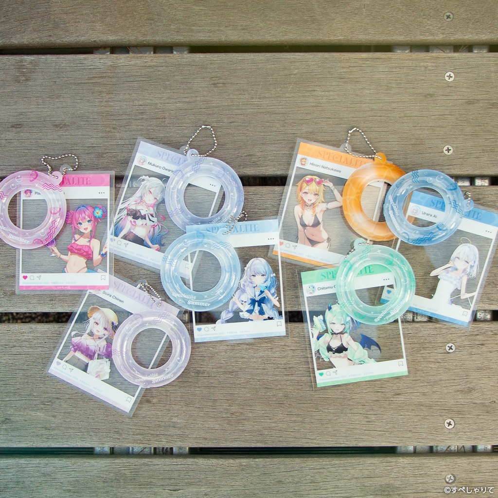 SNS風アクリルキーホルダー