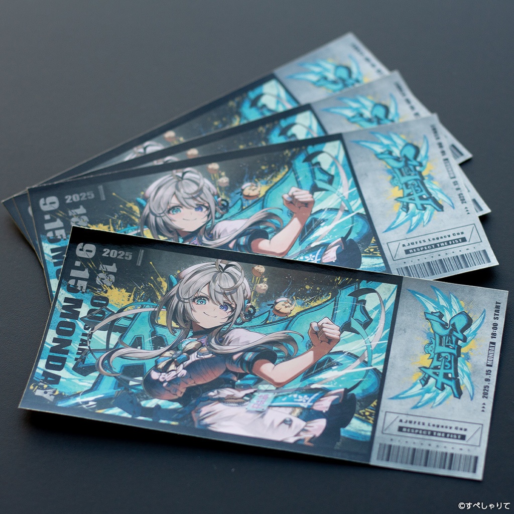 あじゅ姉フェス 敬老杯 記念グッズ