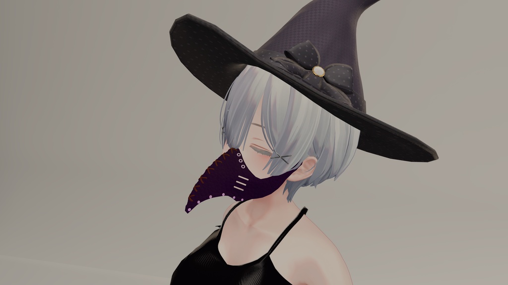 【MA対応】ハーフペストマスク☆Half Pest Mask