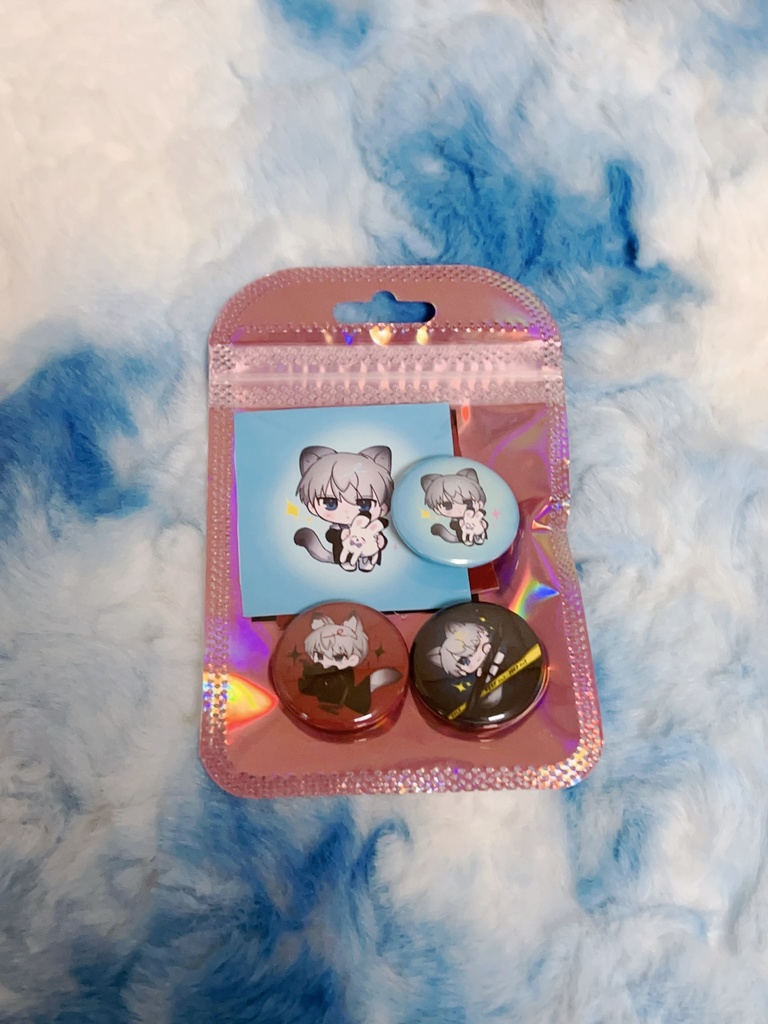 ミニ缶バッジセット