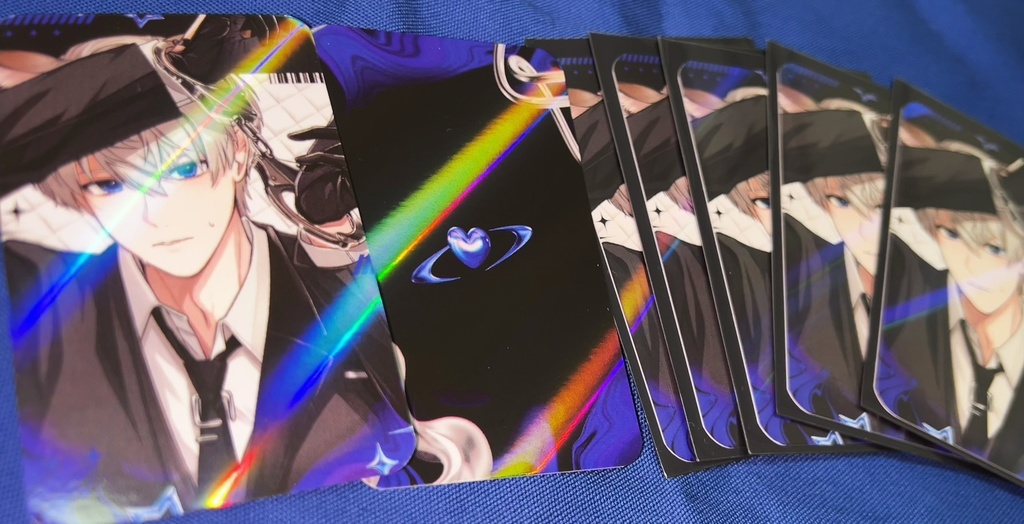 キラキラ猫セイヤカード