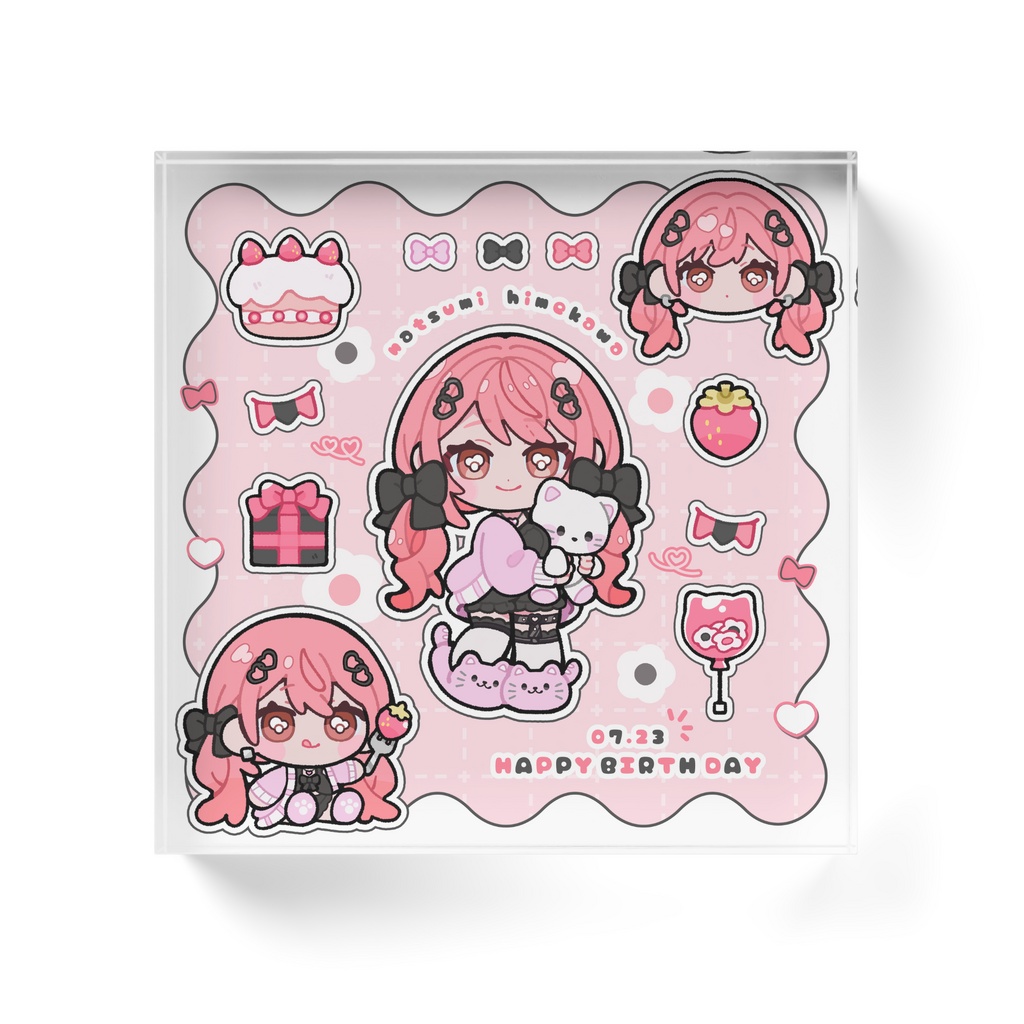 2026誕生日アクリルブロック