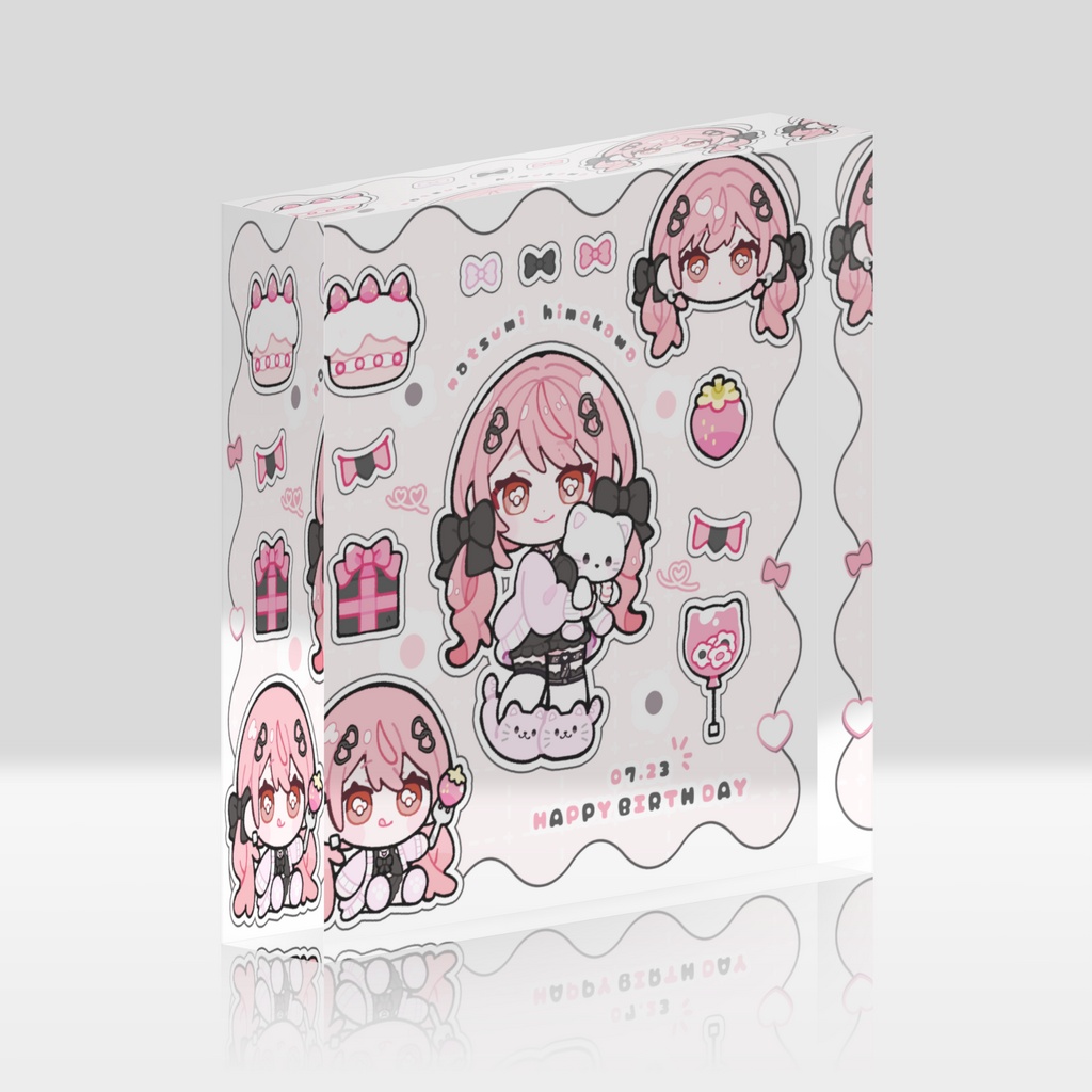 2026誕生日アクリルブロック