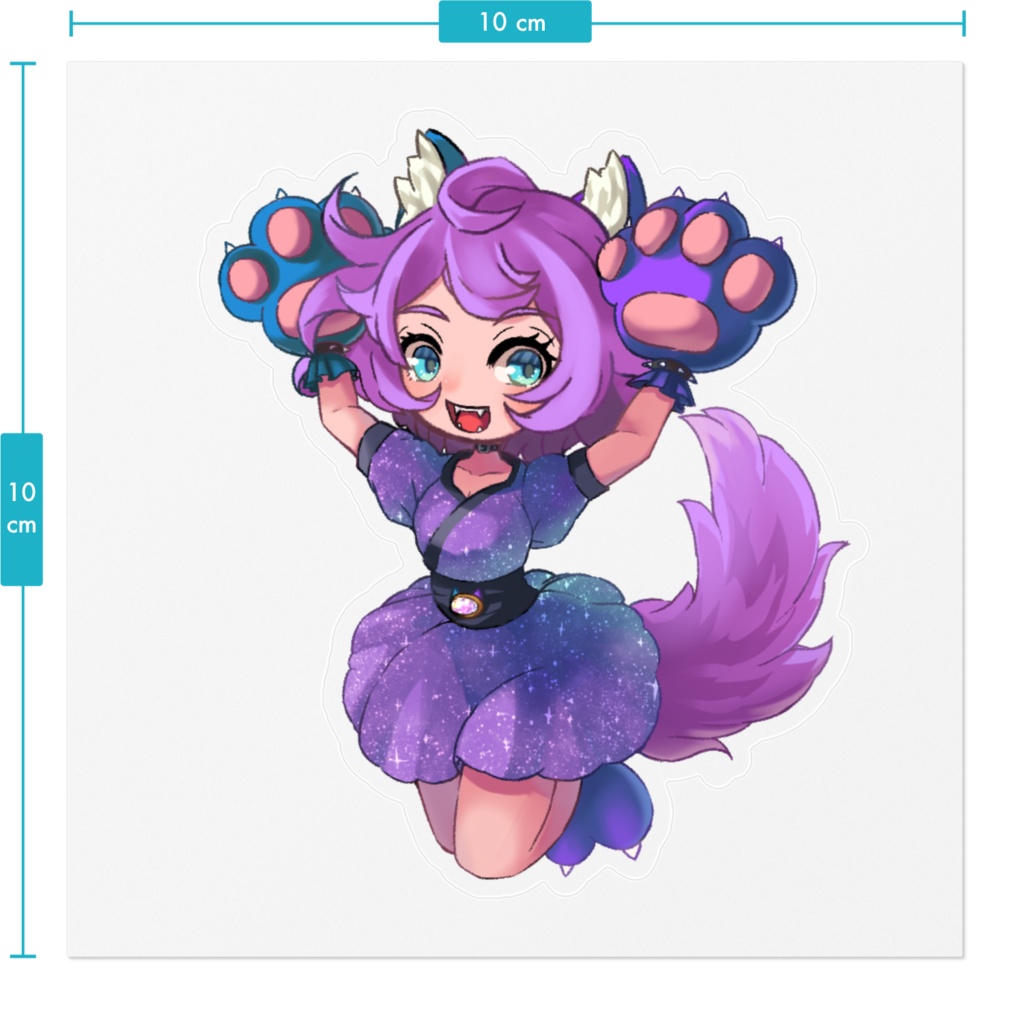 Ribenchi jumping! (Sticker) - りべんちジャンプ!(ステッカー)