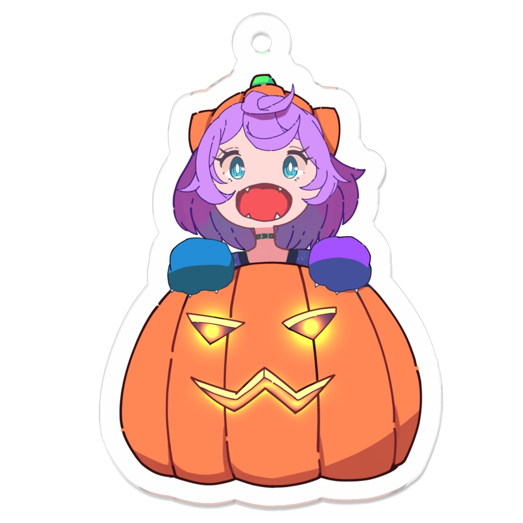 Pumpkin Ribenchi (Keyholder) / かぼちゃりべんち (キーホルダー)