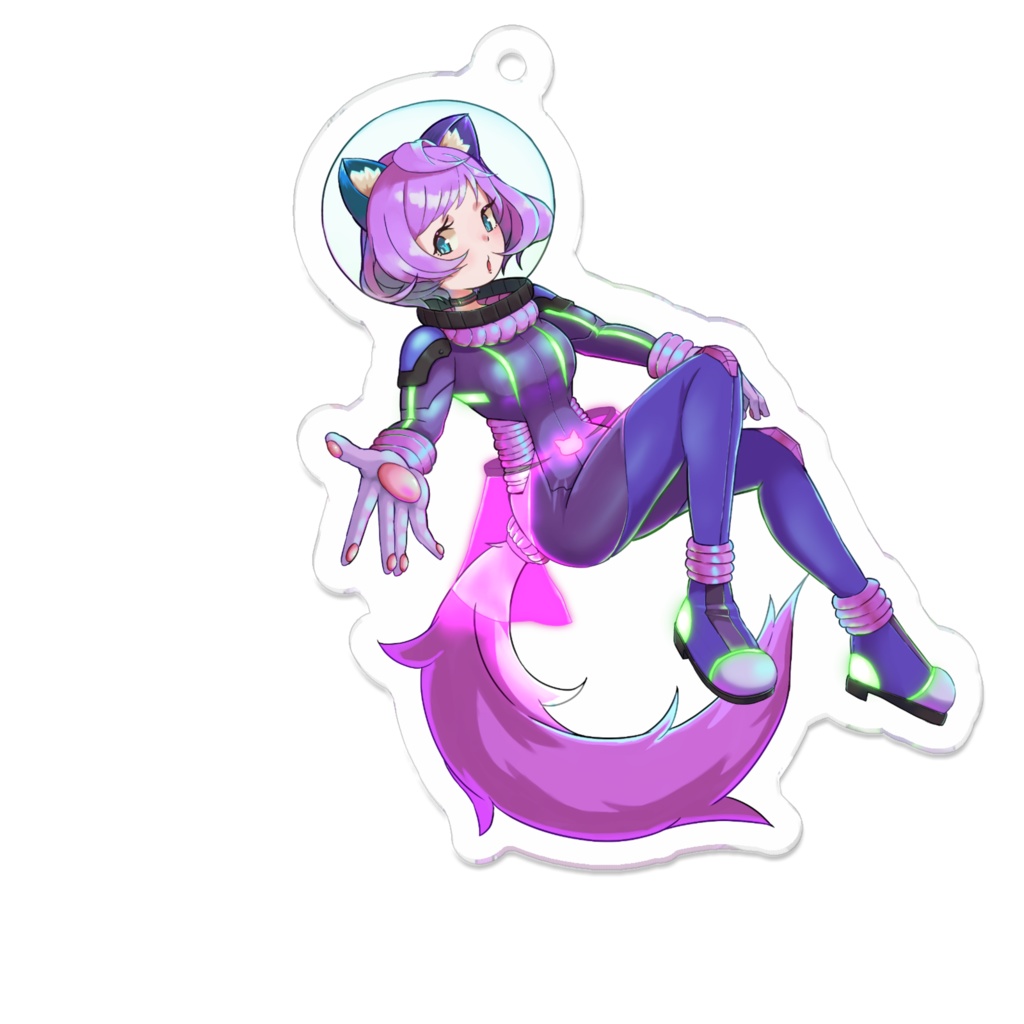 Space Ribenchi (Keyholder) - 宇宙りべんち (キーホルダー)