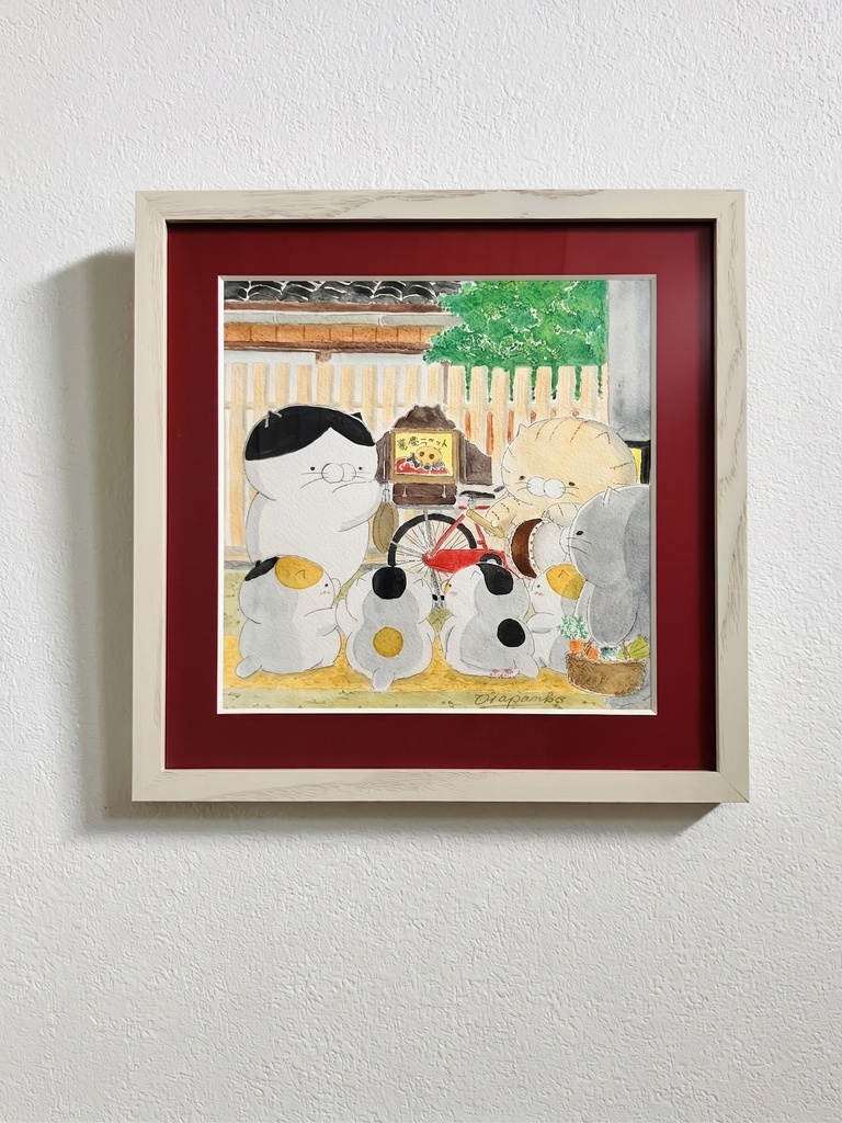原画「ドキドキ紙芝居」