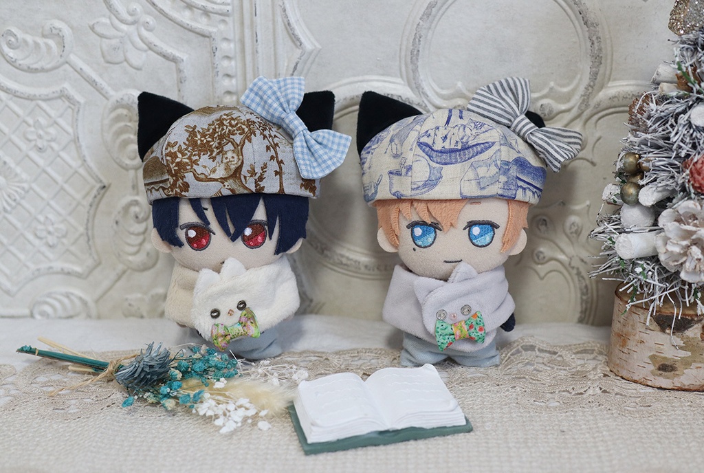 ぬいちゃん用ねこみみ帽子