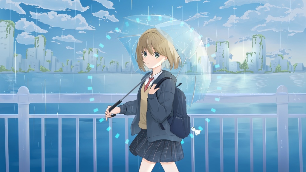 雨の朝_1loop