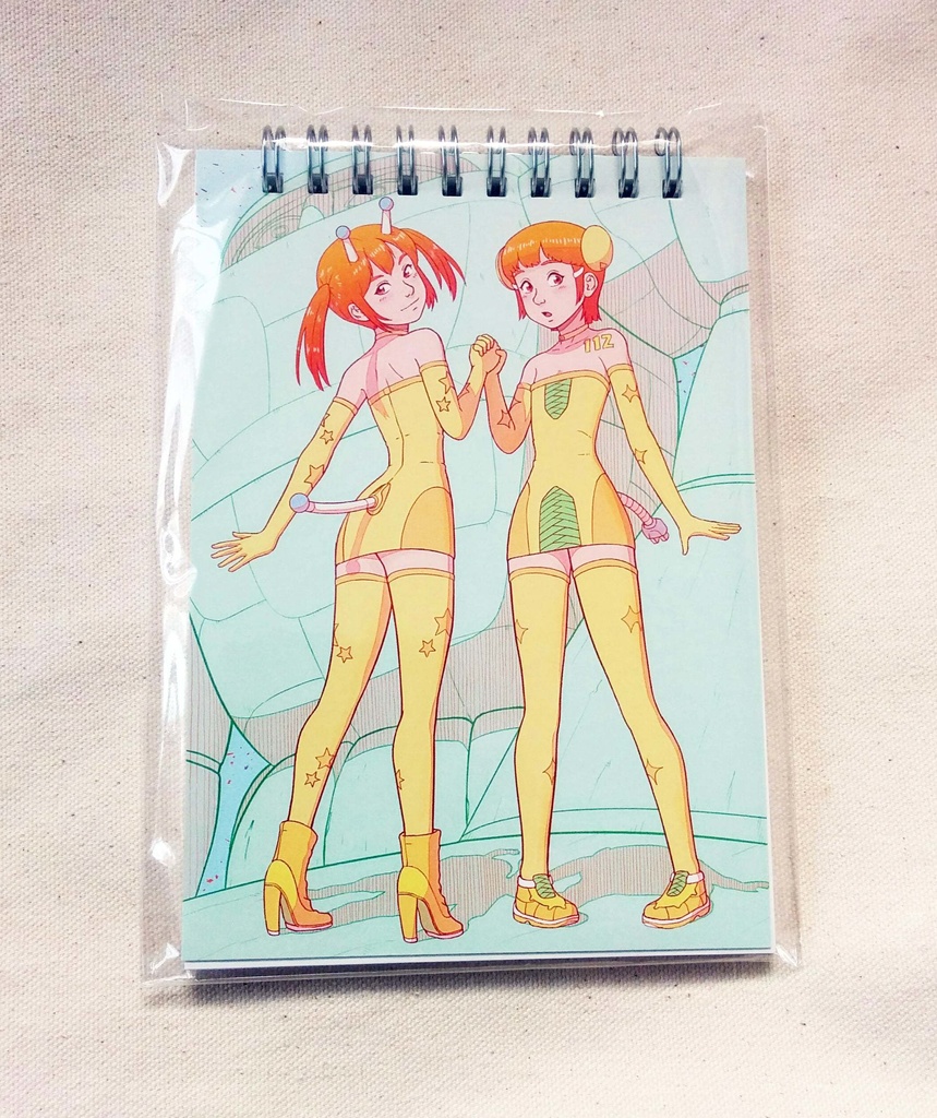 ラムネ&ロゼ メモ帳(フランケン娘)