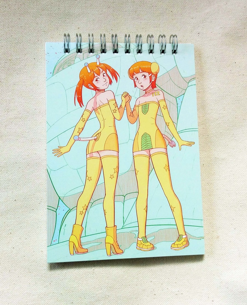 ラムネ&ロゼ メモ帳(フランケン娘)