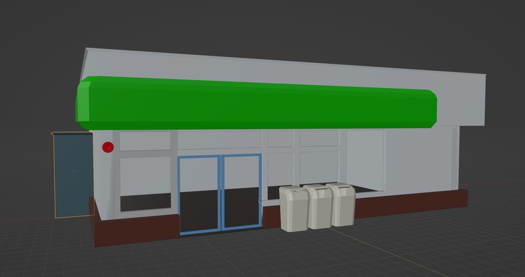 ファミマっぽい建物