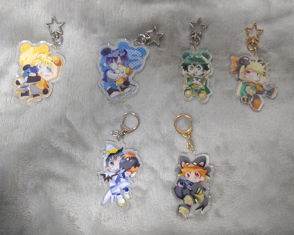 ヒロアカ 爆豪勝己 十傑 ねんどろいど アクリルキーホルダー アクションフィギュア】僕のヒーローアカデミア ねんどろいど 爆