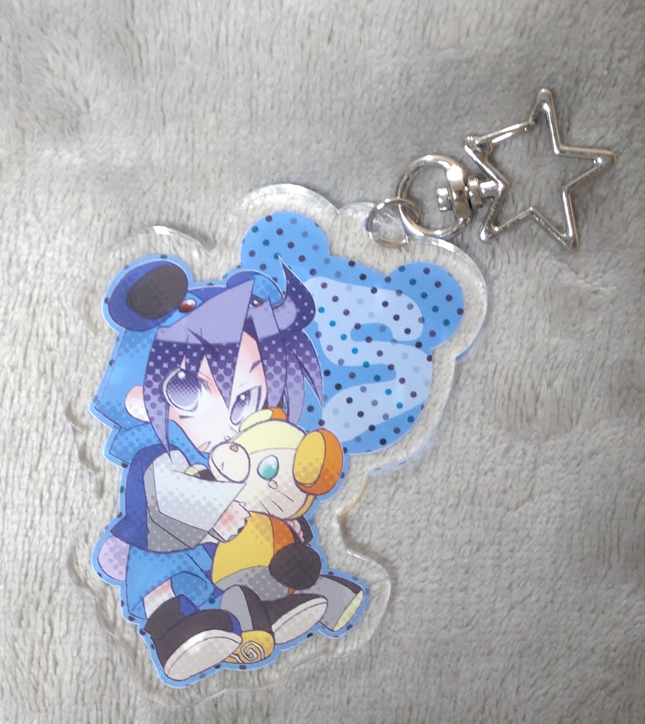 【NARUTO】アクリルキーホルダー・85×85㎜(ベア)