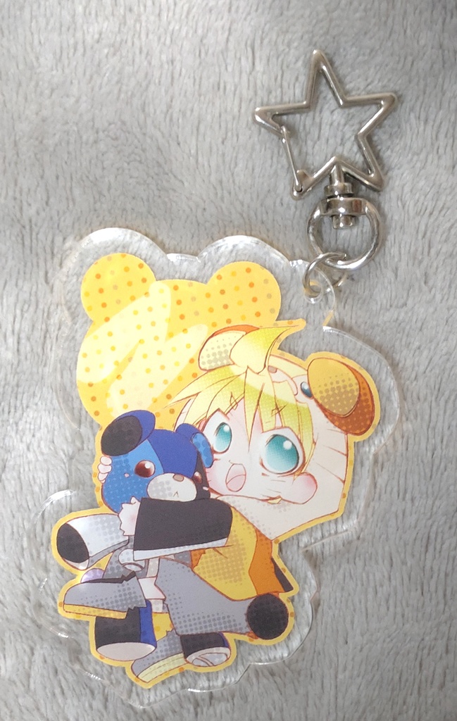 【NARUTO】アクリルキーホルダー・85×85㎜(ベア)