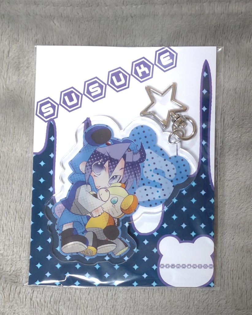 【NARUTO】アクリルキーホルダー・85×85㎜(ベア)