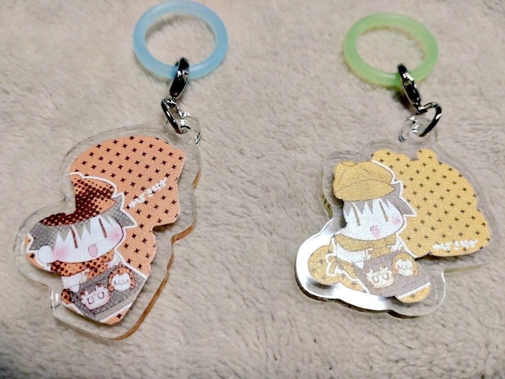 アンブレラマーカー・45×45㎜(オベぐだ♂コンちゃん使用)