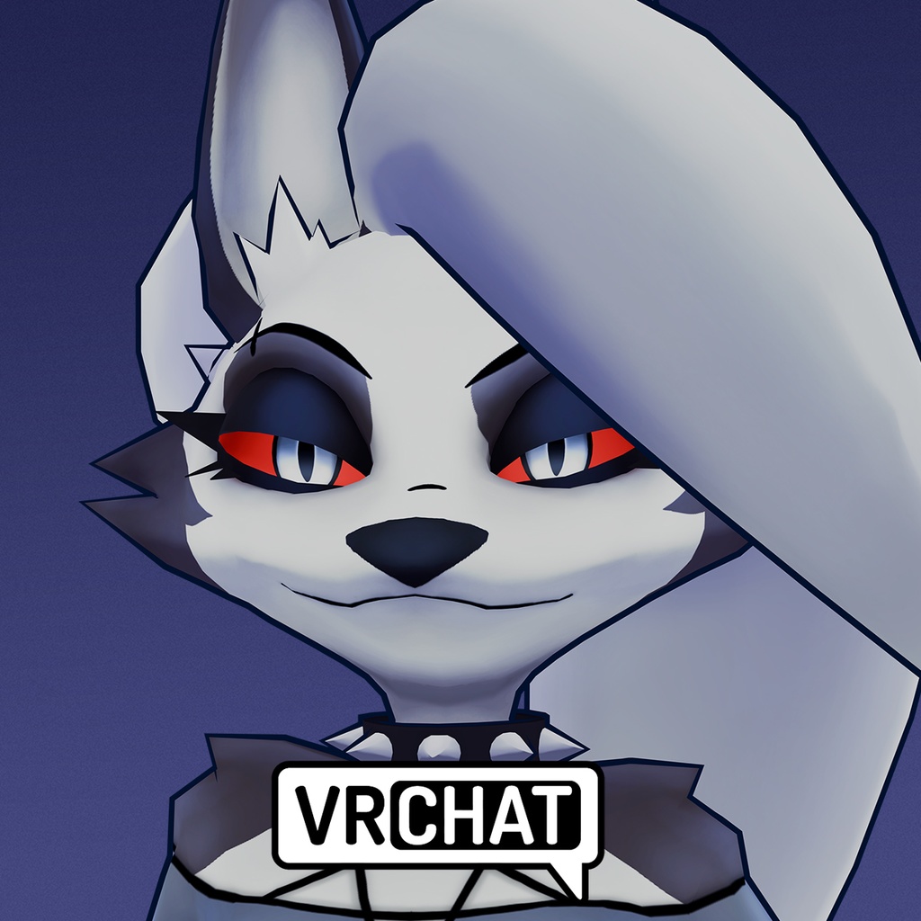 Loona | VRChat 3Dモデル | Quest対応 軽量アバター