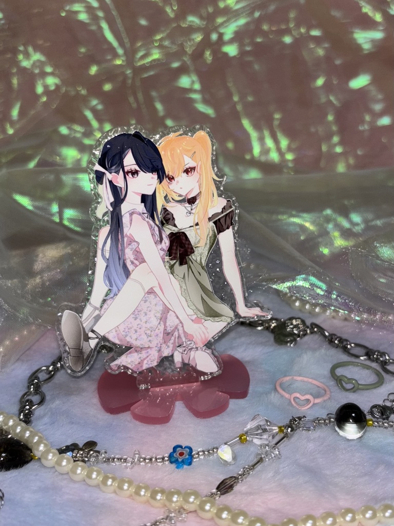 💙夏のお出かけにょたむうアクスタ🩵