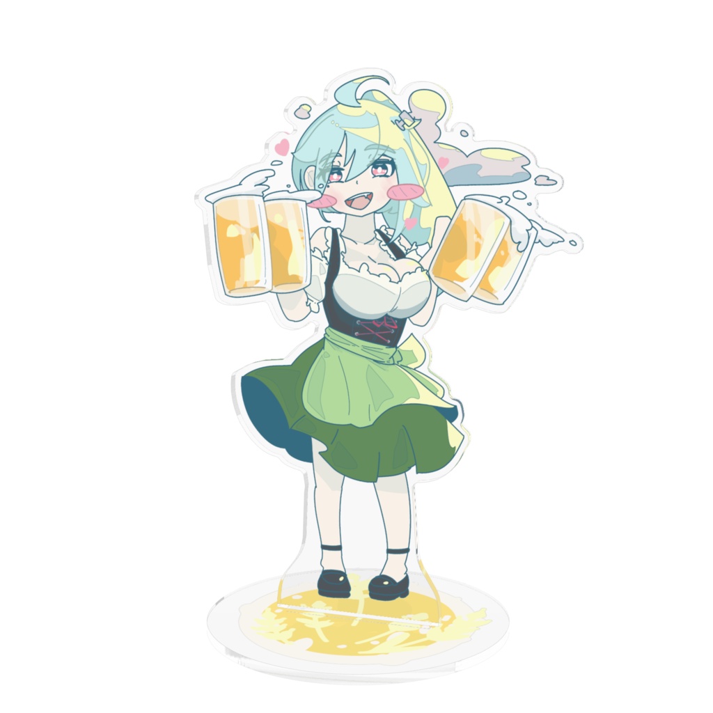【特大サイズ】カイフビール４（アクリルフィギュア）