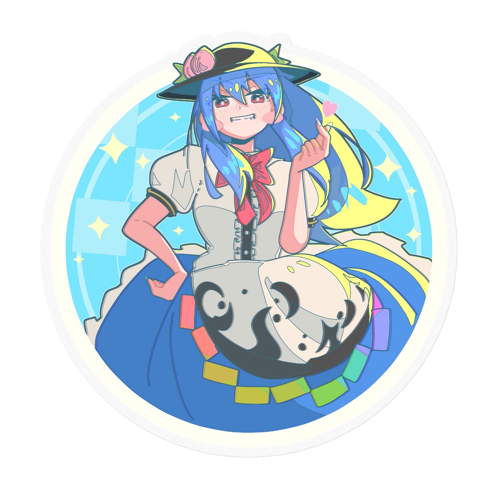 天子ちゃんステッカー(Ver.1