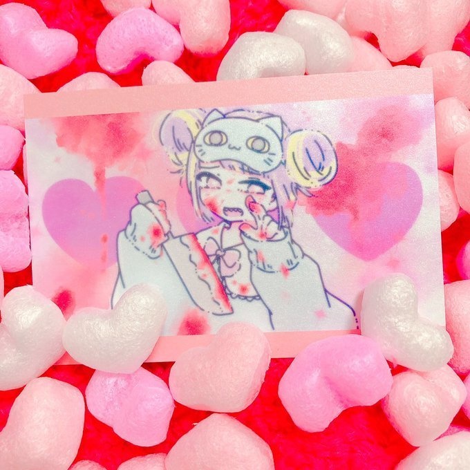 ゆめかわやみかわポストカード