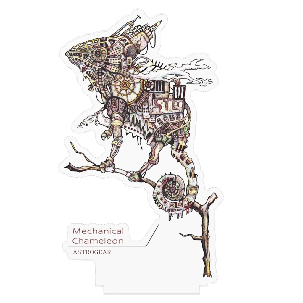 機械カメレオン