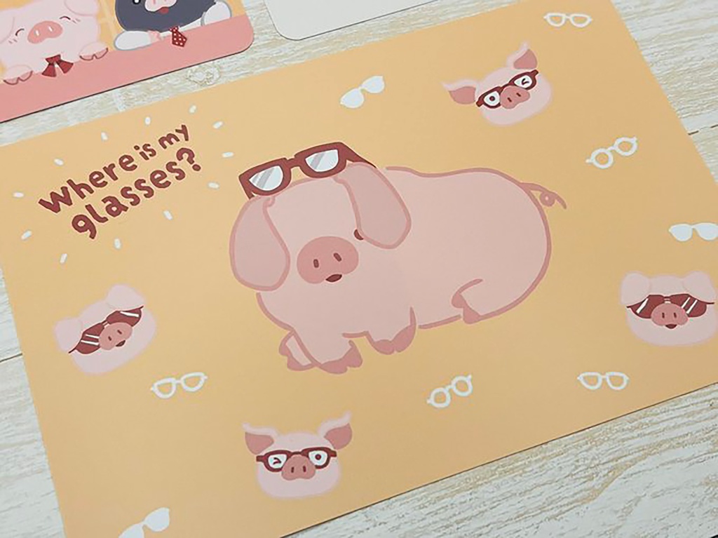 ぶーたんポストカード