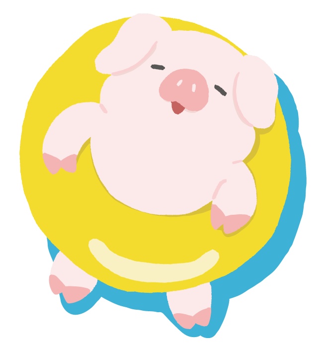 ぶーたんステッカー