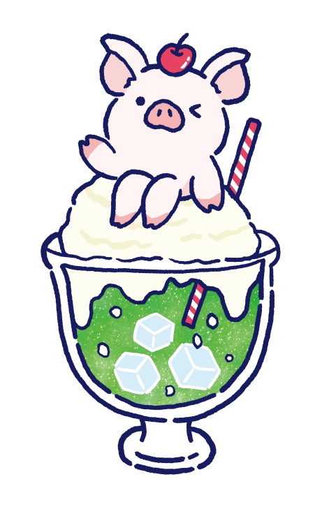 ぶーたんステッカー