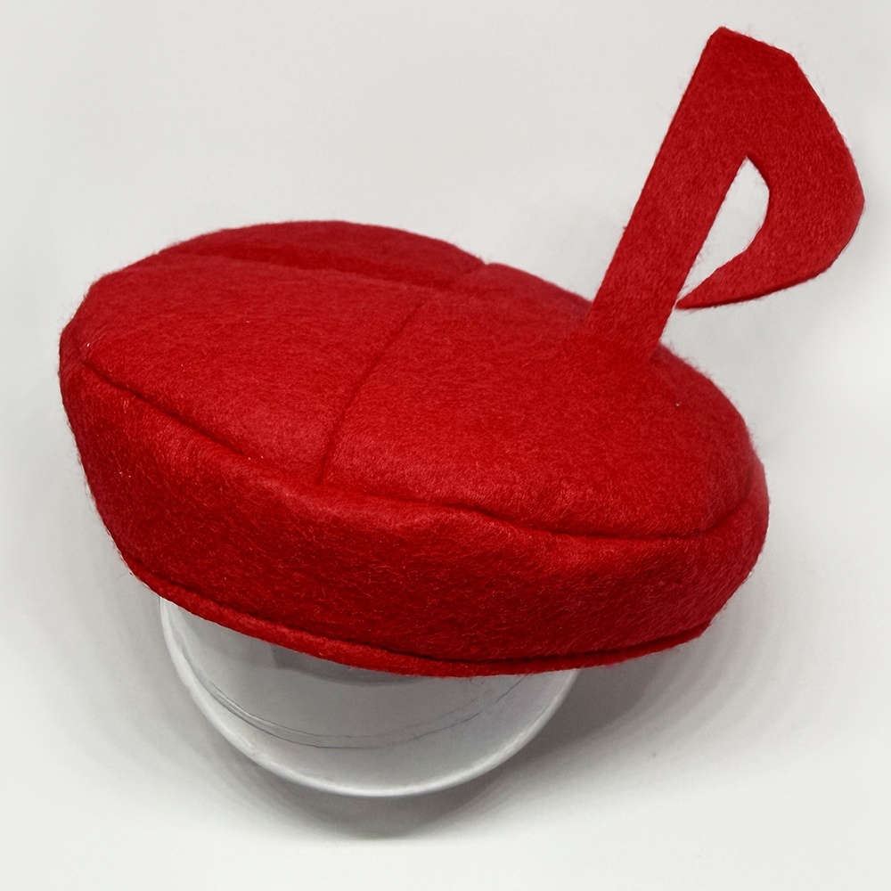 音符ベレー帽 / わんぱく用