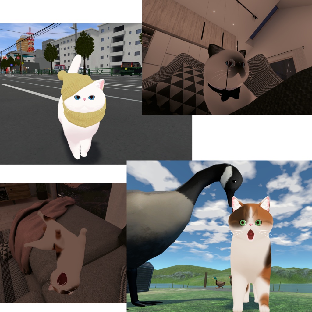 来年3月販売終了予定「もち吉」&「こもち」VRChat対応