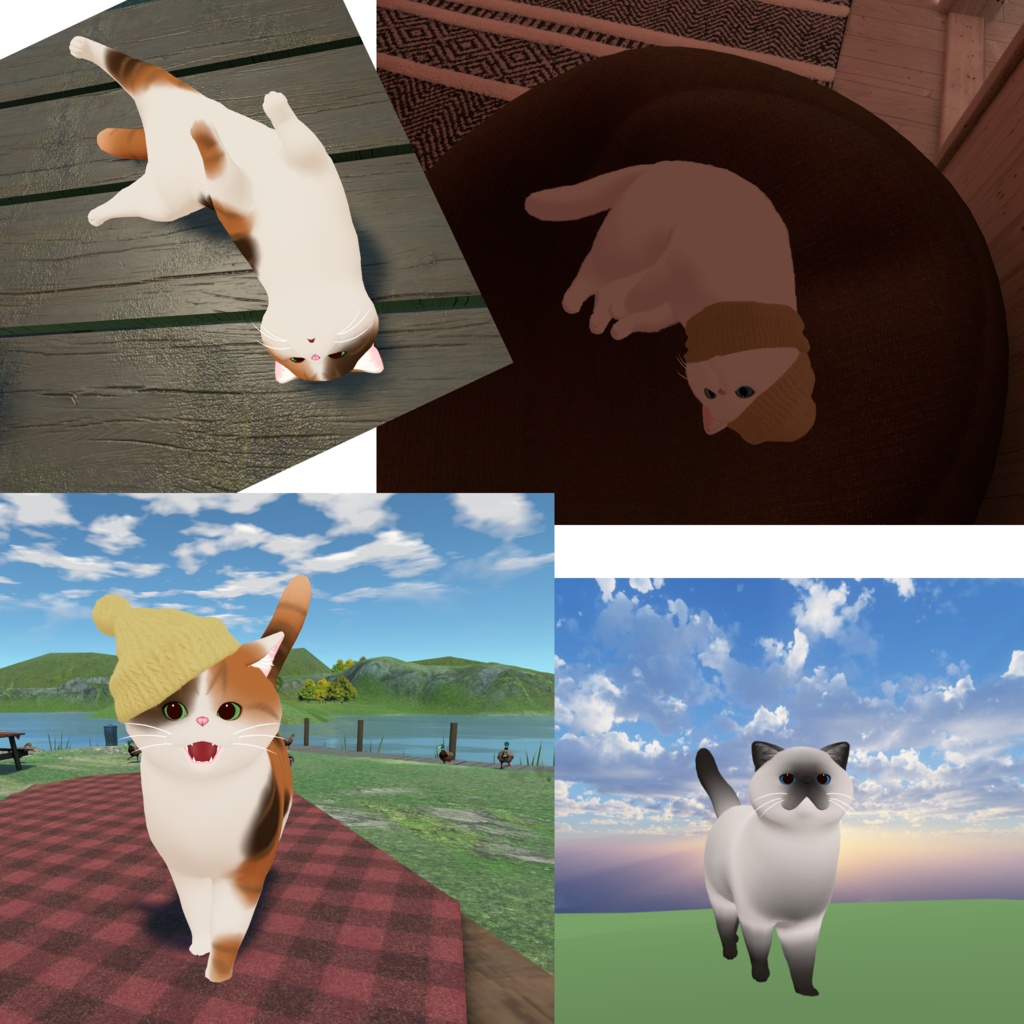来年3月販売終了予定「もち吉」&「こもち」VRChat対応