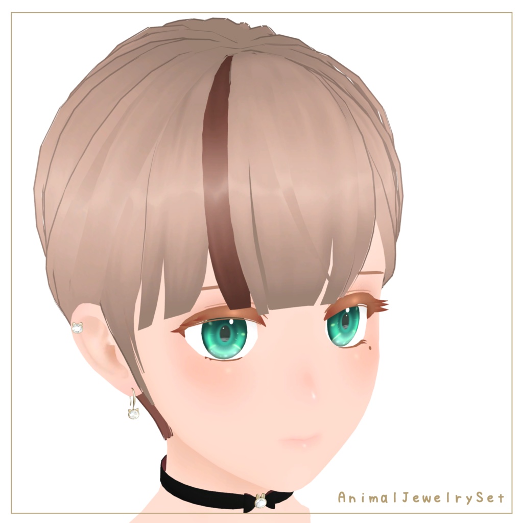 アニマルジュエリーセット【VRChat想定】