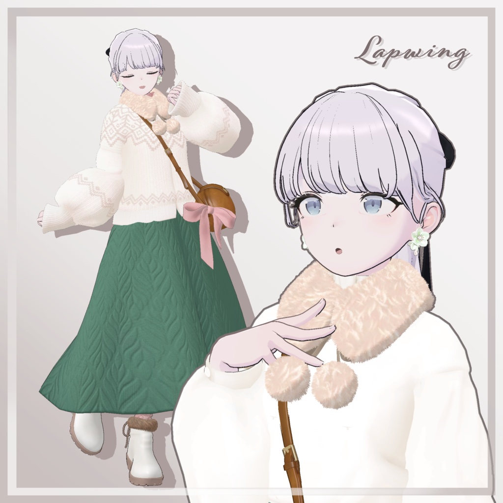 【11アバター対応】モコモコ✾ノルディック【VRChat】