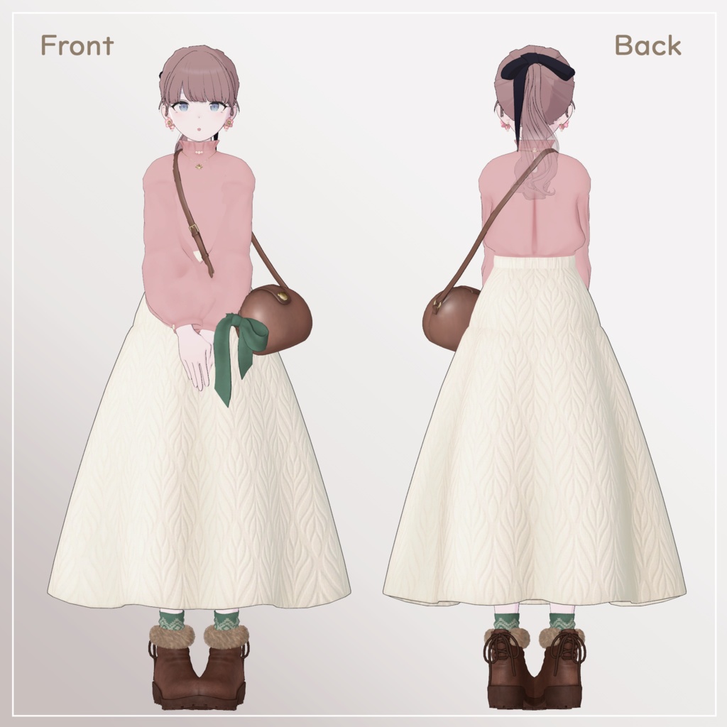 【11アバター対応】モコモコ✾ノルディック【VRChat】