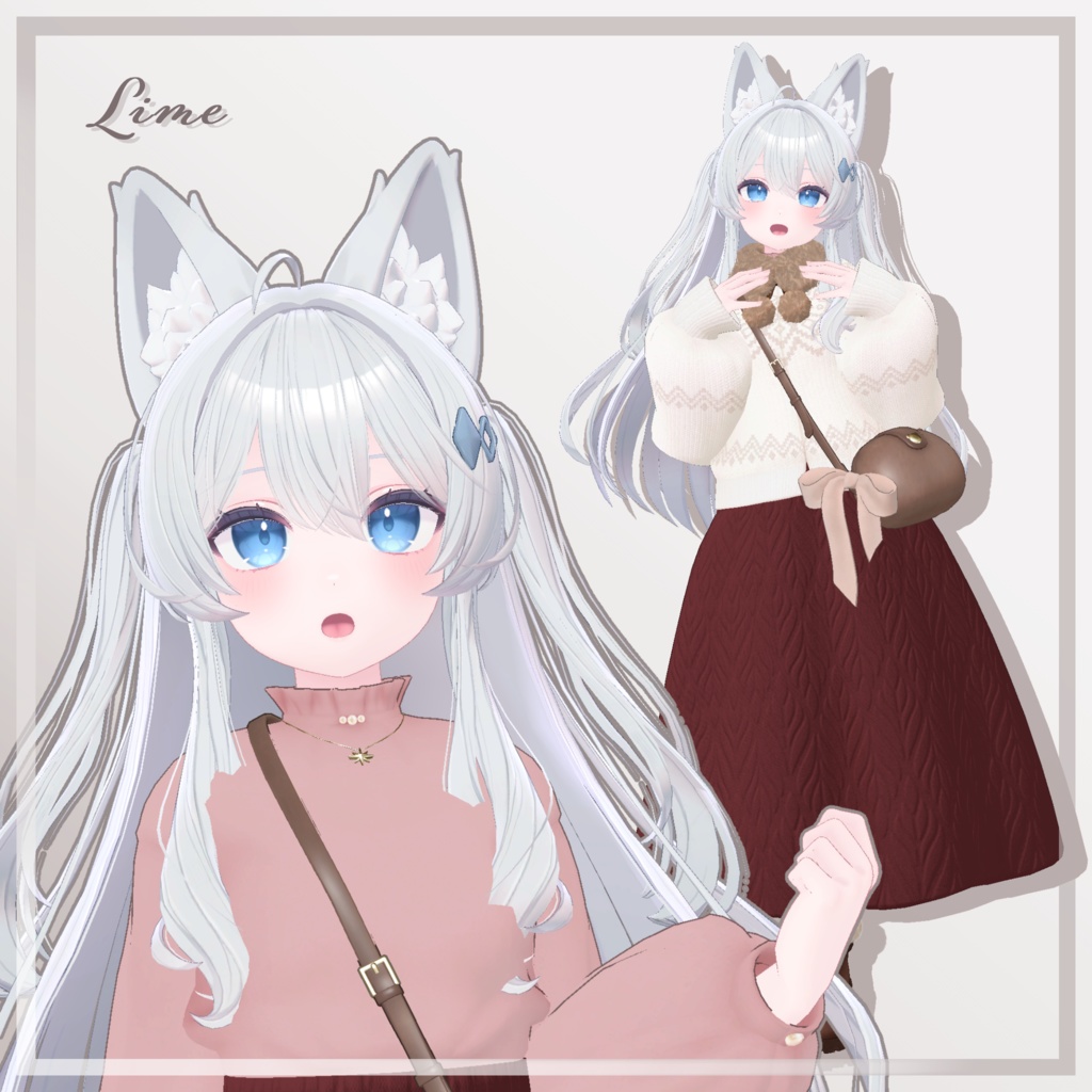 【11アバター対応】モコモコ✾ノルディック【VRChat】