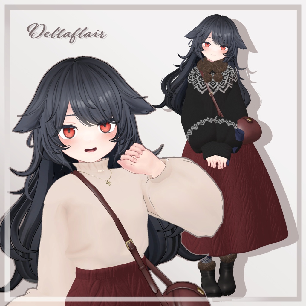 【11アバター対応】モコモコ✾ノルディック【VRChat】