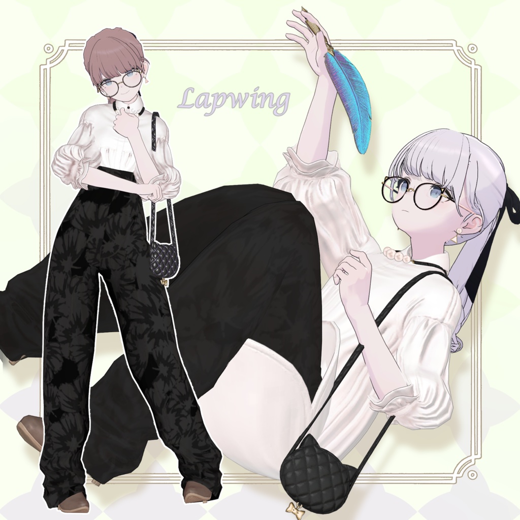 【12アバター対応】✴︎QuietQuill【VRChat】