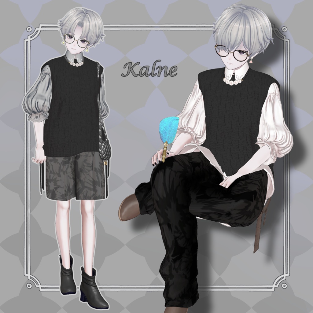 【12アバター対応】✴︎QuietQuill【VRChat】