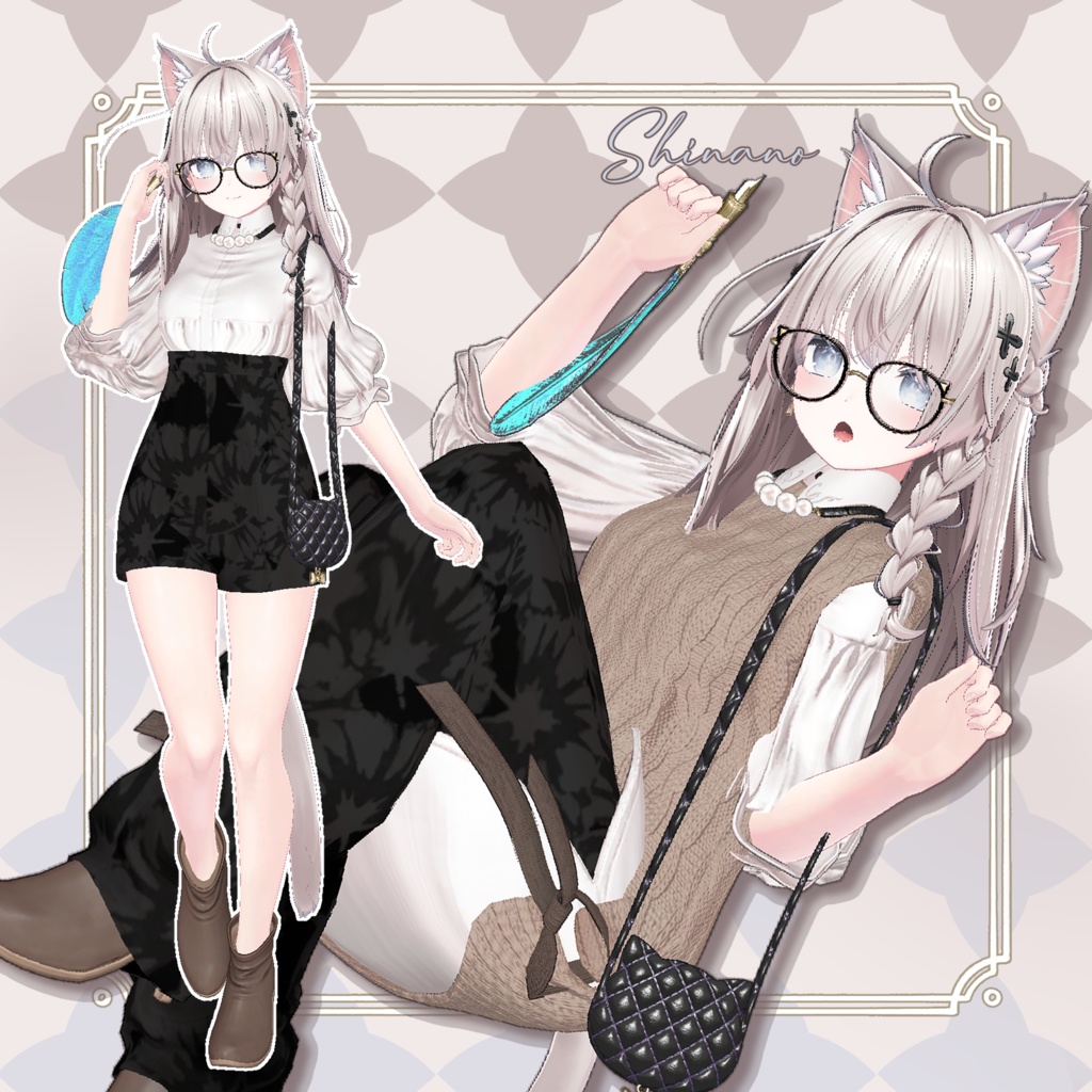 【12アバター対応】✴︎QuietQuill【VRChat】